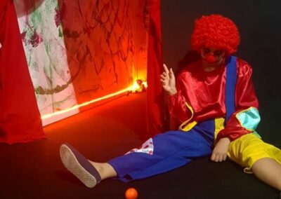 Κλόουν στο δωμάτιο απόδρασης the circus